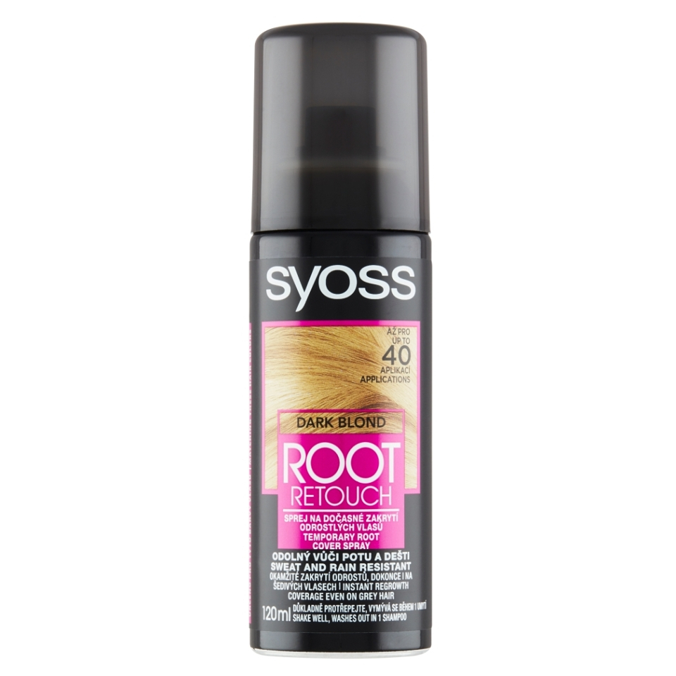 E-shop SYOSS Root Retoucher Tmavě plavý 120 ml