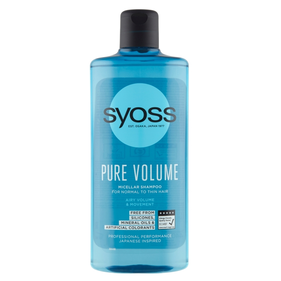 Levně SYOSS Šampon na vlasy Pure Volume 440 ml
