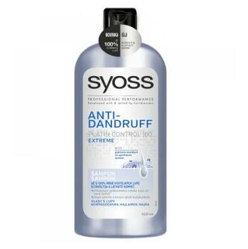 SYOSS šampon proti lupům Platin Control Extreme 500 ml