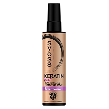 SYOSS Spray pro tepelnou ochranu vlasů Keratin Heat 200 ml (Tužidla na vlasy)