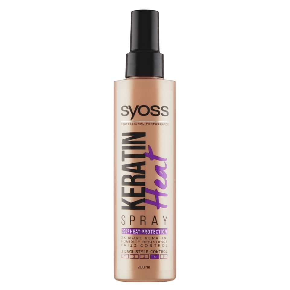 E-shop SYOSS Spray pro tepelnou ochranu vlasů Keratin Heat 200 ml