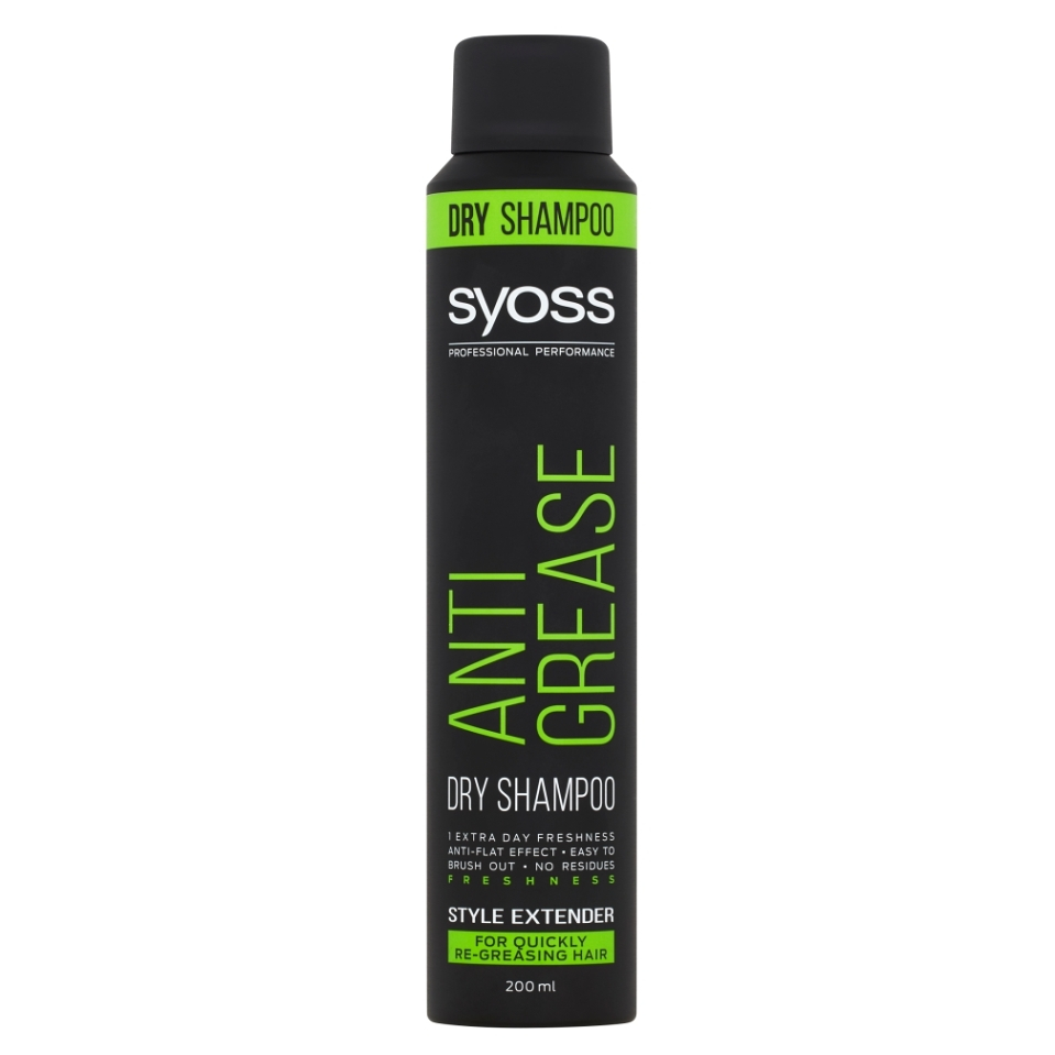 Levně SYOSS Anti Grease Suchý šampon pro rychle se mastící vlasy 200 ml