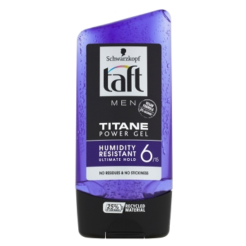 TAFT Men Titane Power Gel na vlasy 150 ml