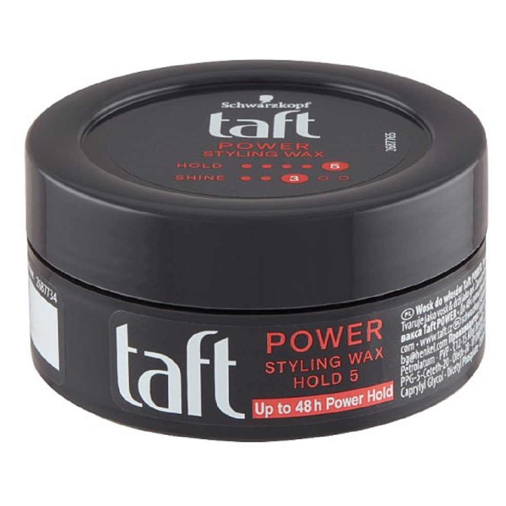 Levně TAFT vosk power mega silně tužící 75ml černý