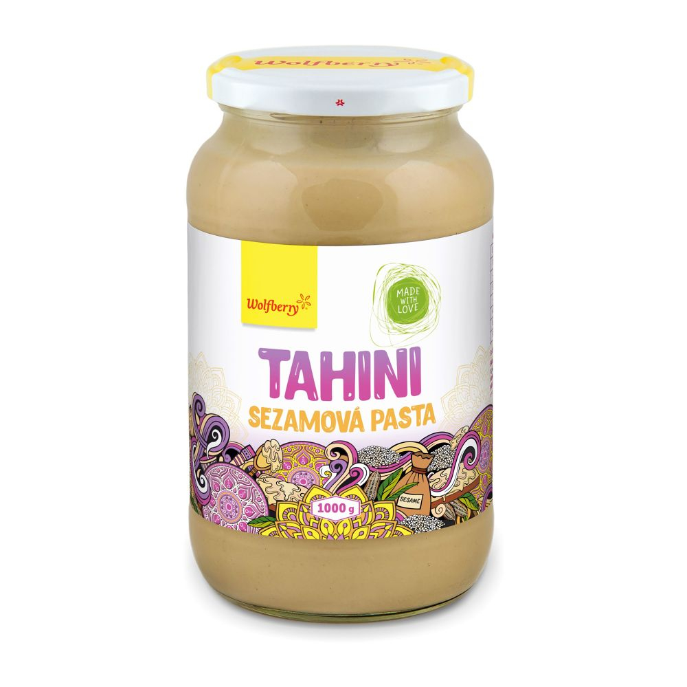 E-shop WOLFBERRY Tahini sezamová pasta 1000 g