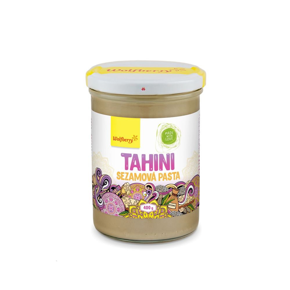 Levně WOLFBERRY Tahini sezamová pasta 400 g