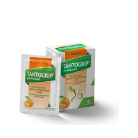 TANTOGRIP pomeranč 600 mg/10 mg 10 rozpustných sáčků