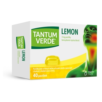 TANTUM VERDE Lemon 3mg 40 pastilek