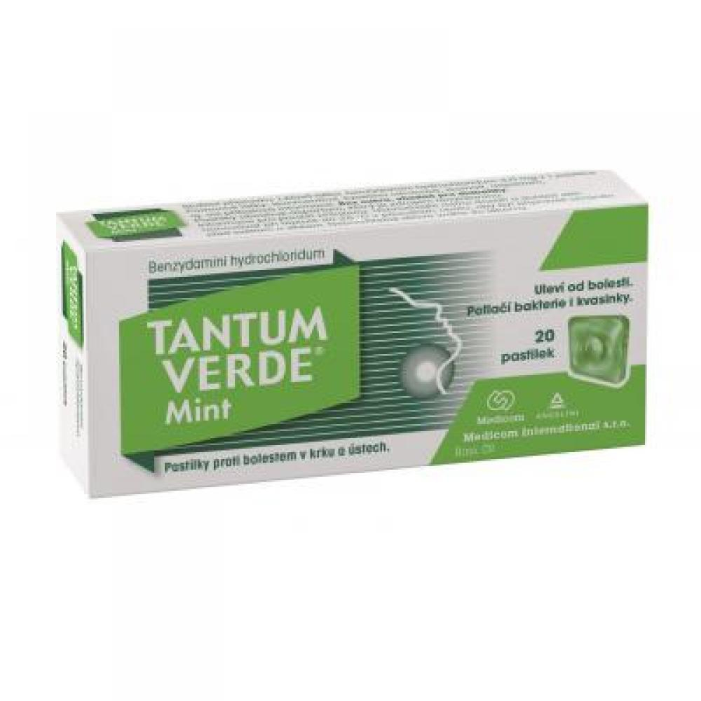 Obrázek TANTUM VERDE ORM Mint pastilky 20x 3 mg