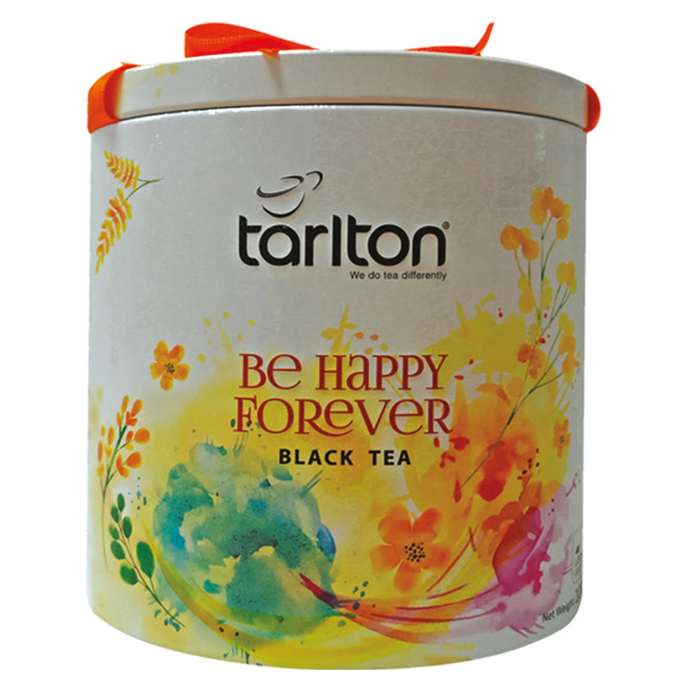 Levně TARLTON Black tea ribbon be happy forever plech 100 g