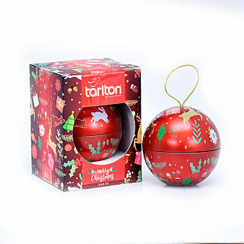 TARLTON Christmas bauble vanilla černý čaj 30 g (Černé čaje)
