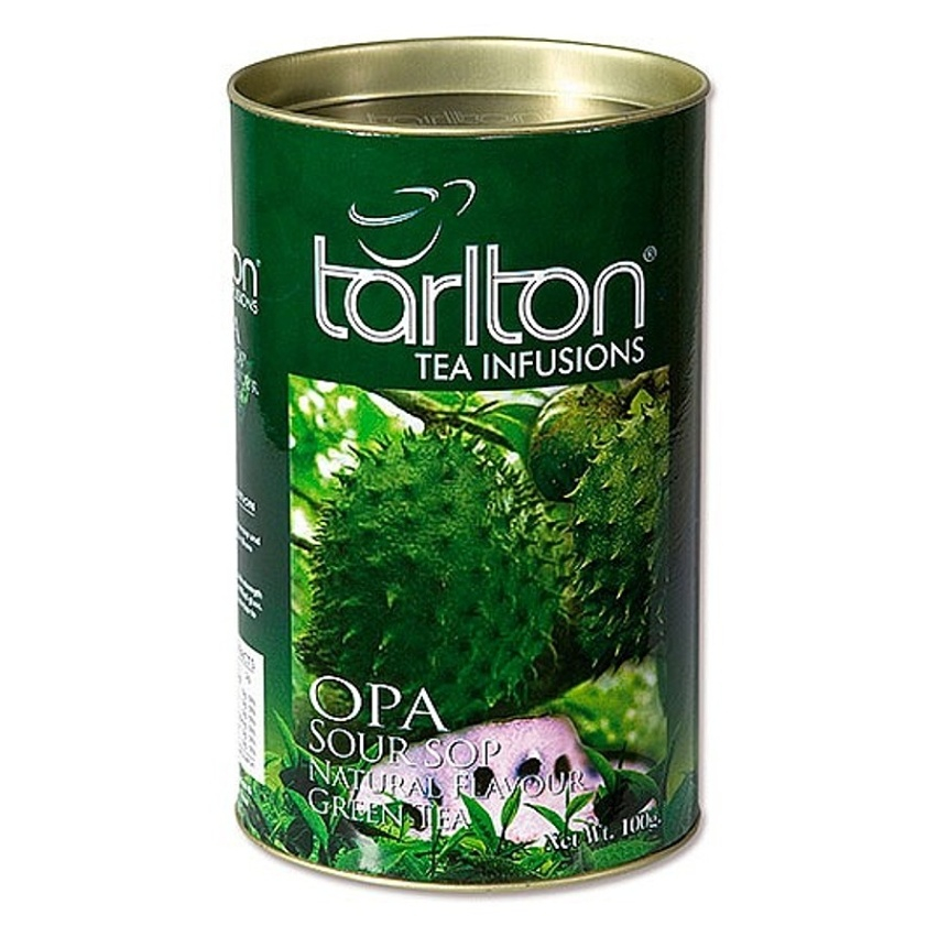 Levně TARLTON Green soursop zelený sypaný čaj v dóze 100 g
