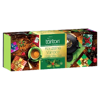 TARLTON Kouzelné Vánoce variace zelených čajů 100 nálevových sáčků