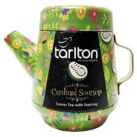 TARLTON Tea Pot Cardinal Soursop Green Tea  zelený čaj plech 100 g