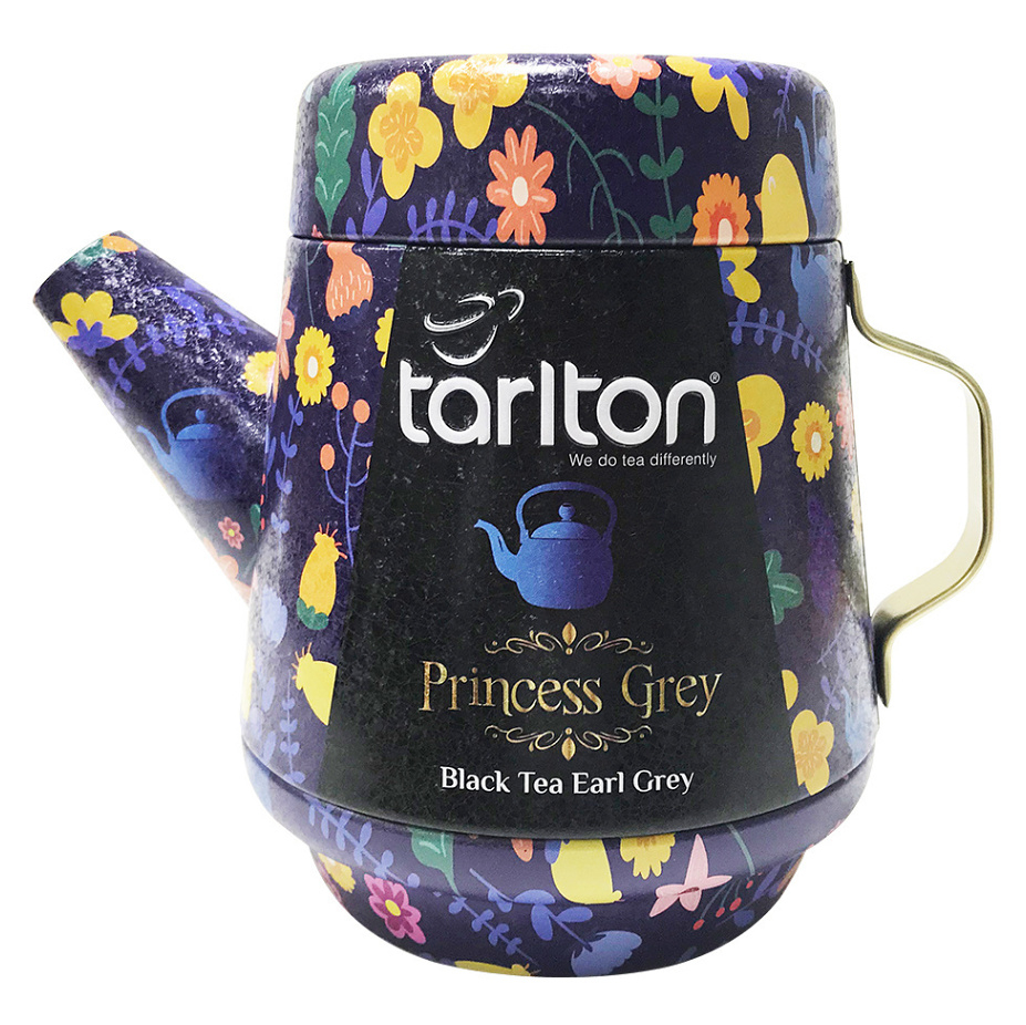 Levně TARLTON Tea pot princess grey černý sypaný čaj 100 g