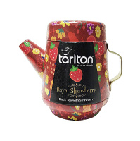 TARLTON Tea Pot Royal Strawberry černý čaj plech 100 g
