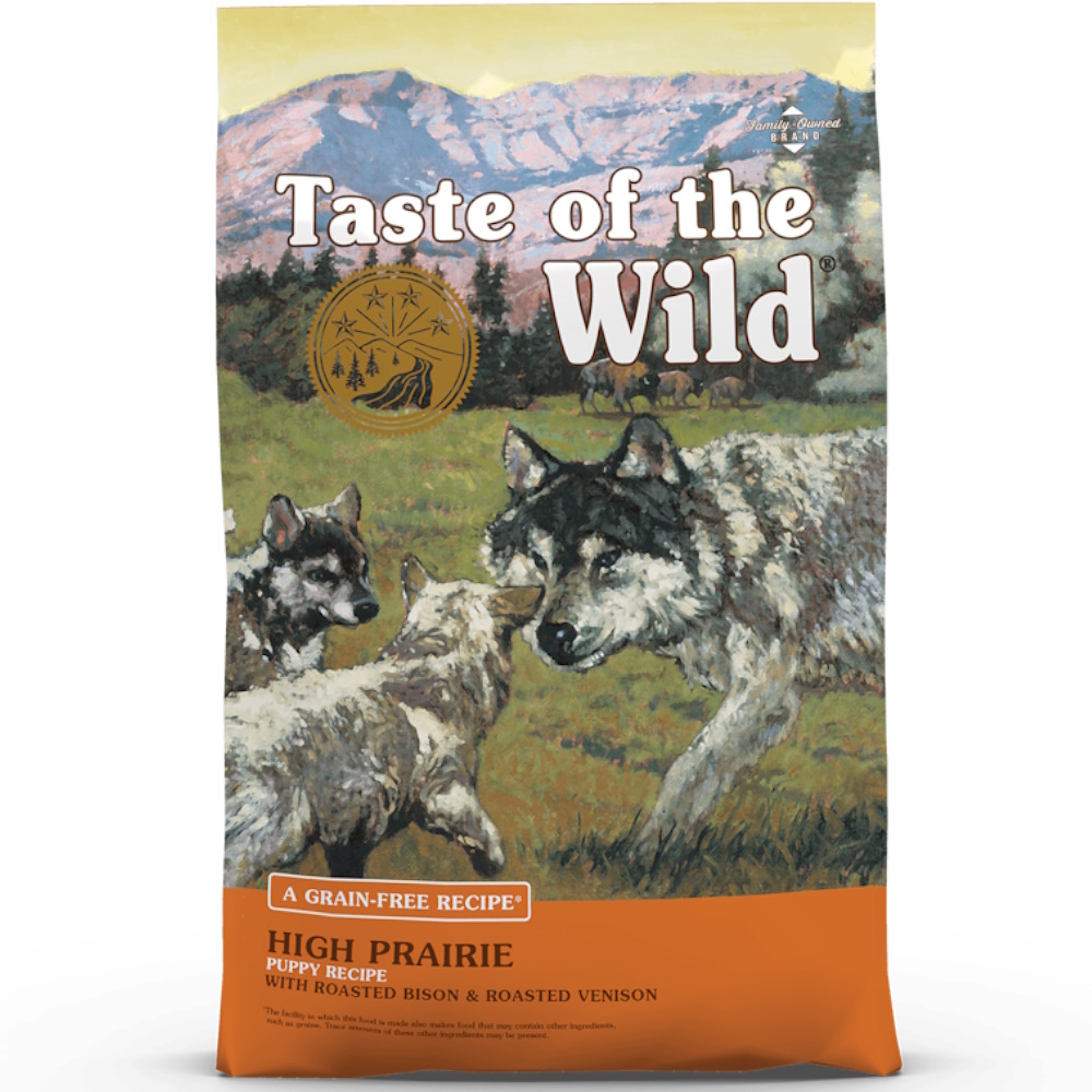 E-shop TASTE OF THE WILD High Prairie Puppy granule pro psy 1 ks, Hmotnost balení: 5,6 kg