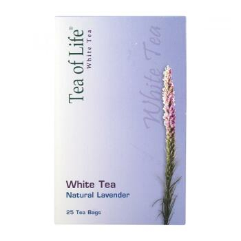Tea of Life White tea Natur Levand.25x2g