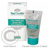 Tea Tree Oil gel na akné s vit. A + E 30 ml Dr. Müller