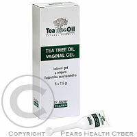 Tea Tree oil vaginál.intimní gel 5x7.5g (Dr.Müller