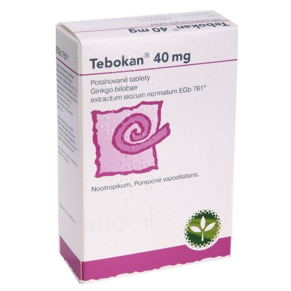 Levně TEBOKAN 40 mg 100 potahovaných tablet