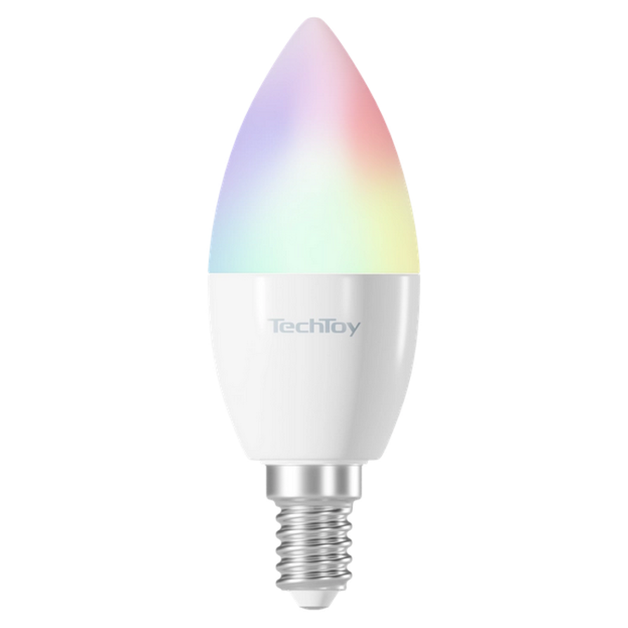 E-shop TECHTOY Smart Bulb RGB 4,5W E14 chytrá žárovka