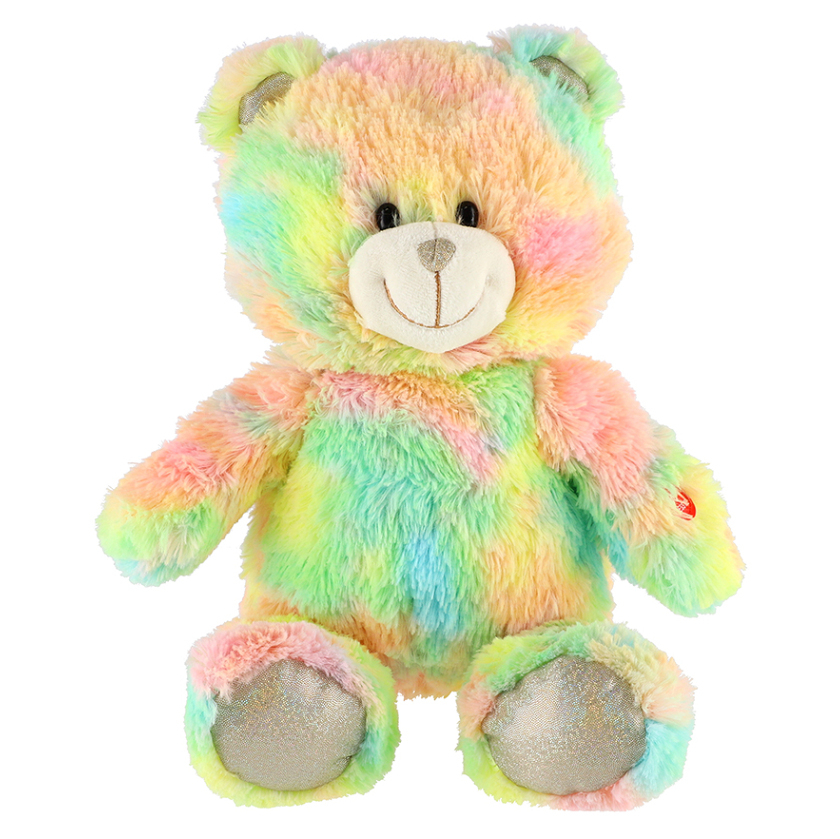 E-shop TEDDIES Snílek medvěd duhový plyš 40 cm