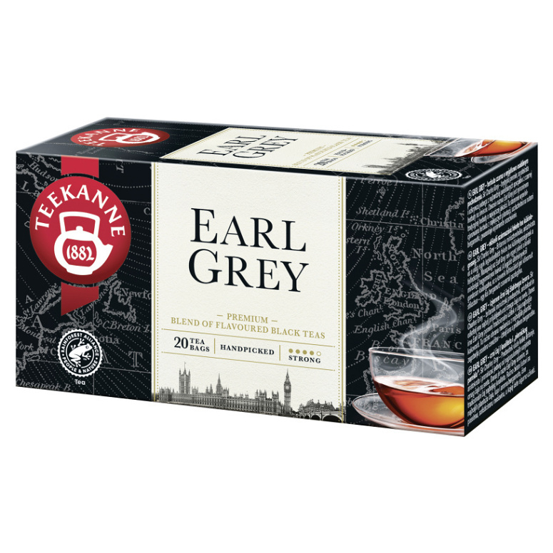 TEEKANNE Earl Grey černý čaj 20 sáčků