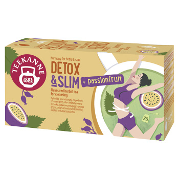 TEEKANNE Detox & Slim passionfruit bylinný čaj 20 sáčků