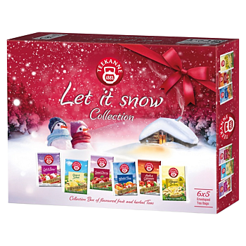 TEEKANNE Let it snow čajová kolekce 6 x 5 sáčků (Čajové sady)