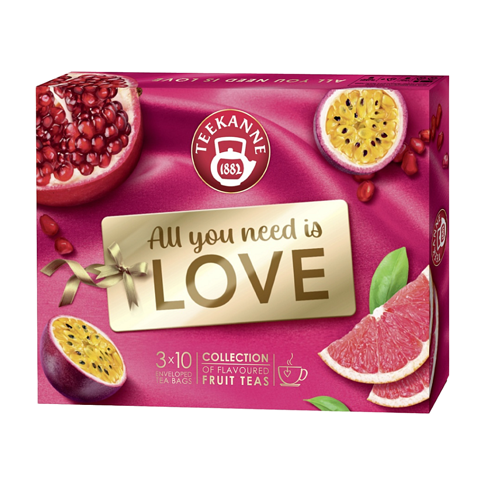 TEEKANNE Love collection ovocno-bylinné čaje 3 x 10 sáčků