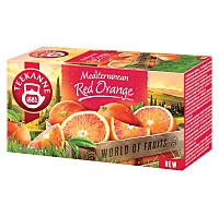 TEEKANNE Mediterranean red orange ovocný čaj 20 sáčků