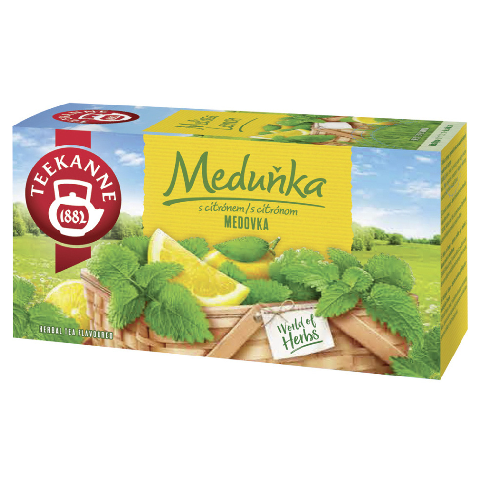 TEEKANNE Meduňka s citrónem bylinný čaj 20 sáčků