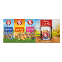 TEEKANNE Premium fruit teas + hrnek ovocné čaje 3 x 20 sáčků