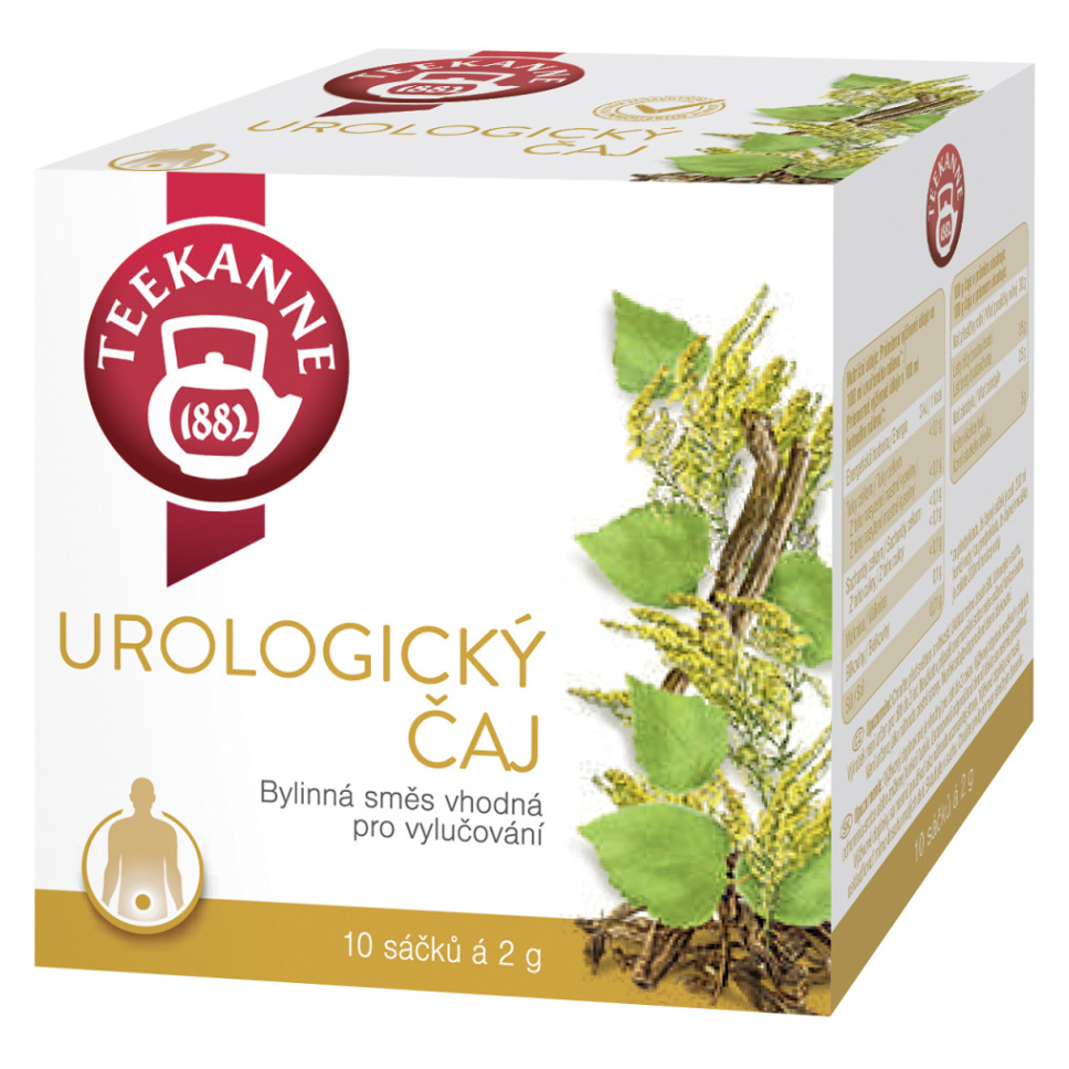 E-shop TEEKANNE Urologický čaj bylinný čaj 10 sáčků