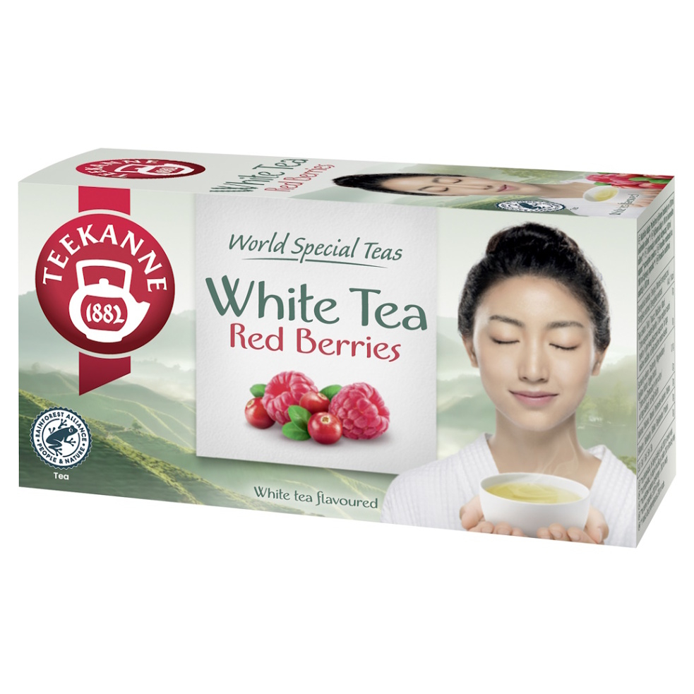 Levně TEEKANNE White tea red berries bílý čaj 20 sáčků