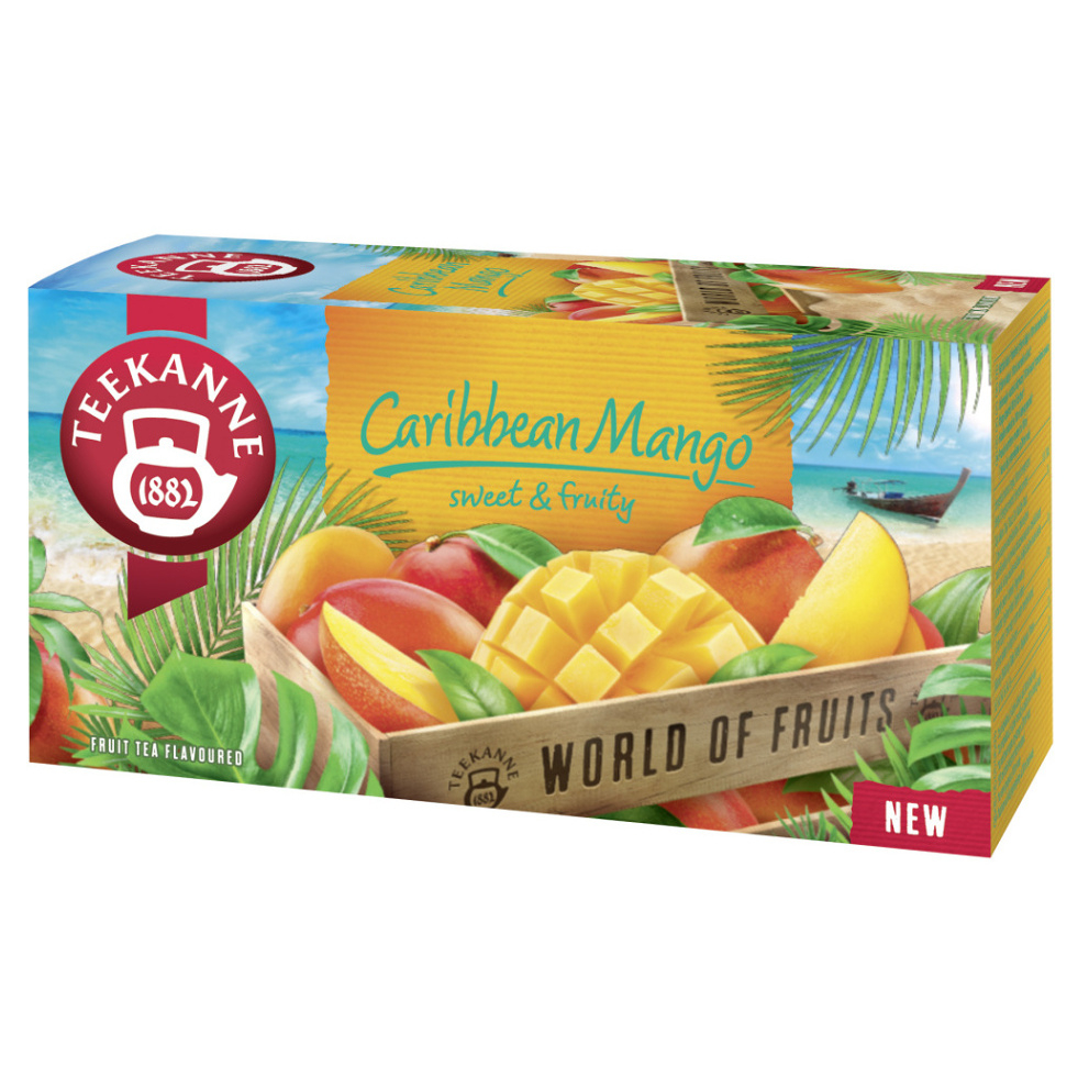 E-shop TEEKANNE Caribbean mango ovocný čaj 20 sáčků