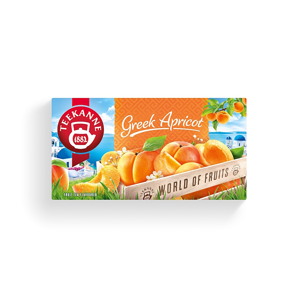 TEEKANNE Greek apricot meruňkový čaj 20 sáčků
