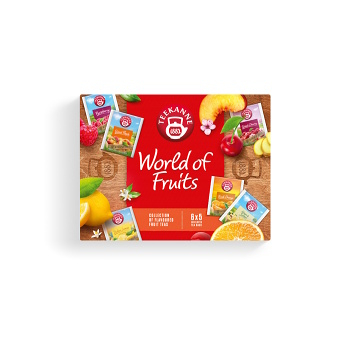TEEKANNE World of fruits ovocná kolekce čajů 6 x 5 sáčků (Ovocné čaje)