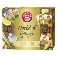 TEEKANNE World of ginger kolekce zázvorových čajů 6 x 5 sáčků