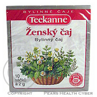 TEEKANNE Ženský čaj bylinný 10x2g