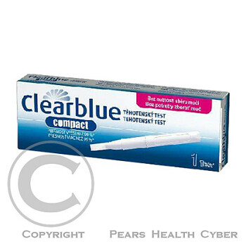 Těhotenský test Clearblue Compact 1ks