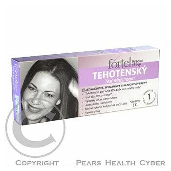 Těhotenský test Midstream 1ks (Testy gravidity, těhotenství)