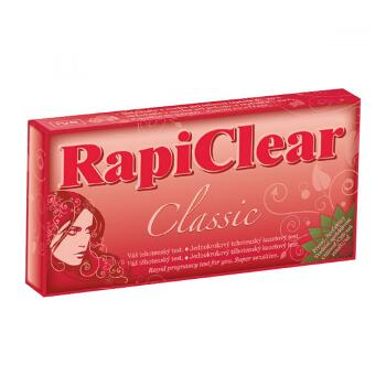 Těhotenský test RapiClear Classic 1 ks, poškozený obal