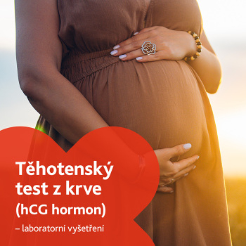 Těhotenský test z krve (hCG hormon) - laboratorní vyšetření (Laboratorní testy plodnosti)