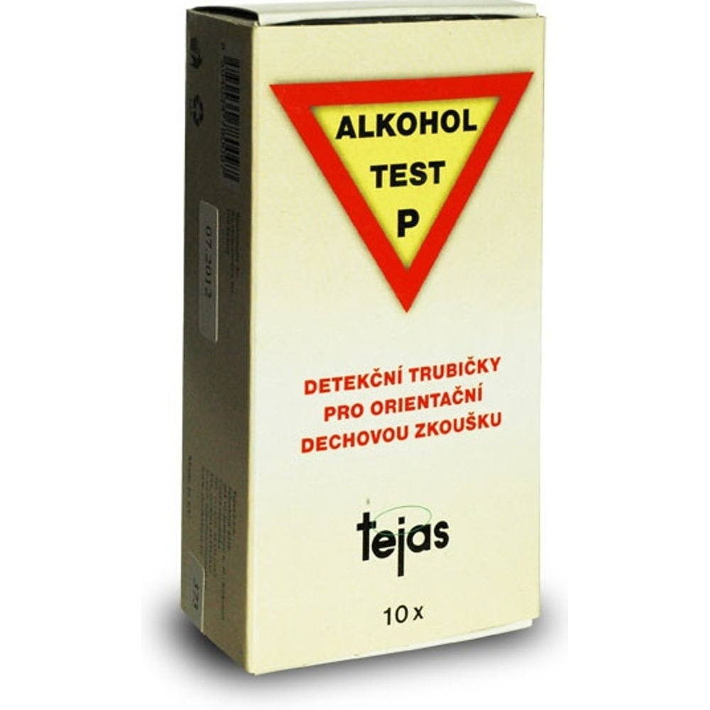 TEJAS Alkoholtest P detekční trubičky 10 kusů