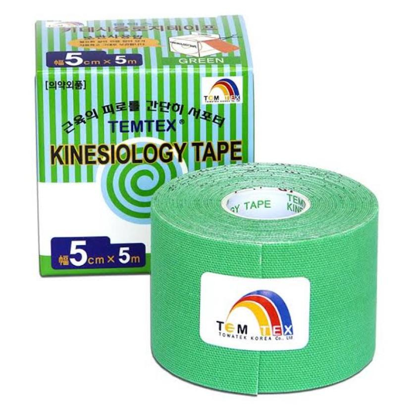 TEMTEX Tejpovací páska zelená 5cm x 5m