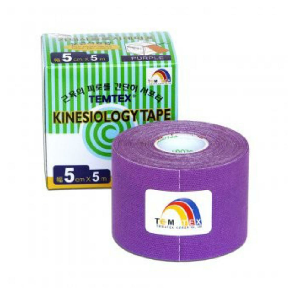 E-shop TEMTEX Kinesio tape fialová 5 cm x 5 m