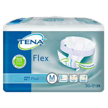 TENA Flex Plus plenkové kalhotky 6 kapek vel. M 30 ks