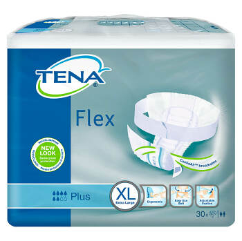 TENA Flex plus plenkové kalhotky 6 kapek vel. XL 30 ks